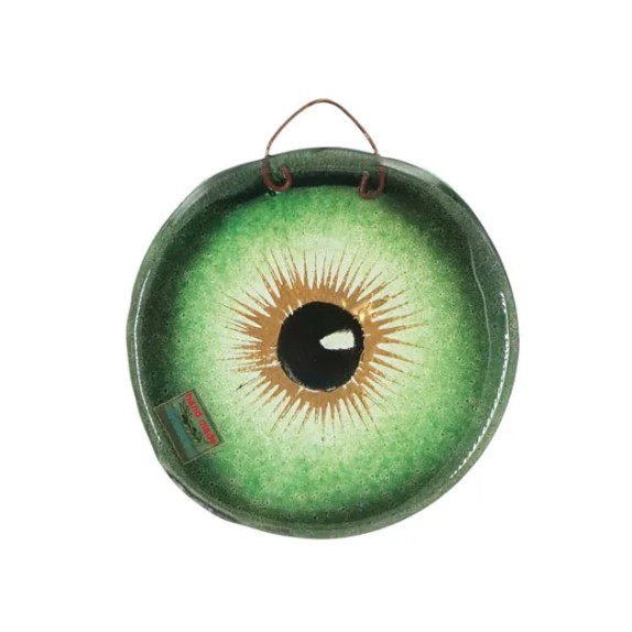 ΜΑΤΙ ΠΡΑΣΙΝΟ ΚΡΕΜΑΣΤΟ ΦΟΥΤΖΙ ΓΥΑΛΙ ΜΙΚΡΟ Φ10cm. – Αναβαθμίζει άμεσα τον χώρο σου | iroots.gr