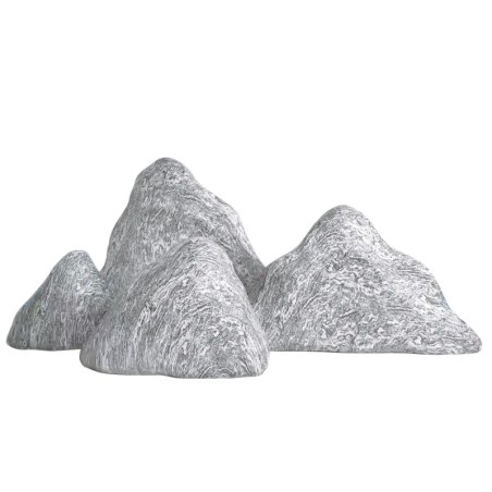 ΤΕΧΝΗΤΟΙ ΒΡΑΧΟΙ ΣΕΤ/4 ΓΚΡΙ - 76x20x63, 98x20x46, 58x20x38, 40x20x31cm – Δίνει premium χαρακτήρα στο περιβάλλον | iroots.gr