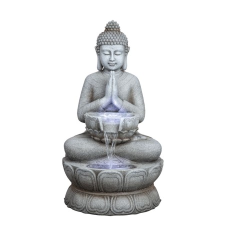 ΕΠΙΔΑΠΕΔΙΟ ΣΥΝΤΡΙΒΑΝΙ ΔΙΑΚΟΣΜΗΣΗΣ ΓΚΡΙ ΜΕ ΦΩΣ ΒΟΥΔΑΣ - 47x41x83cm 1/ΚΙΒ – Δημιουργεί αίσθηση πολυτέλειας χωρίς κόπο | iroots.gr