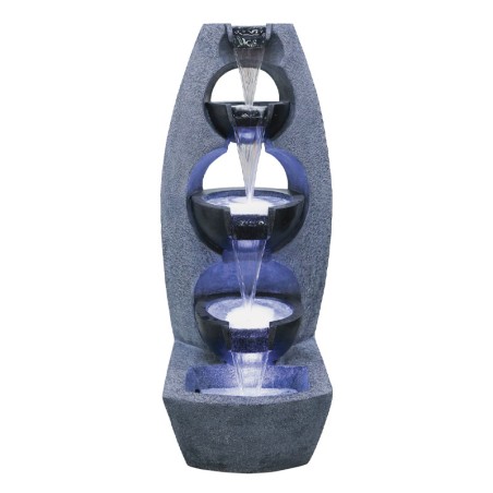 ΕΠΙΔΑΠΕΔΙΟ ΣΥΝΤΡΙΒΑΝΙ ΔΙΑΚΟΣΜΗΣΗΣ ΑΝΘΡΑΚΙ ΜΕ ΦΩΣ 5 ΕΠΙΠΕΔΑ - 45x45x102cm 1/ΚΙΒ – Προσφέρει μοναδική αισθητική | iroots.gr