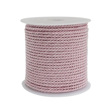 ΤΡΙΚΛΩΝΟ ΚΟΡΔΟΝΙ ΡΟΖ 3mm X 50m 100/ΚΙΒ – Προσφέρει μοναδική αισθητική | iroots.gr