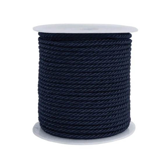 ΤΡΙΚΛΩΝΟ ΚΟΡΔΟΝΙ ΜΠΛΕ ΣΚΟΥΡΟ - 3mm X 50m 100/ΚΙΒ – Ταιριάζει σε κάθε μοντέρνο ή επαγγελματικό χώρο | iroots.gr