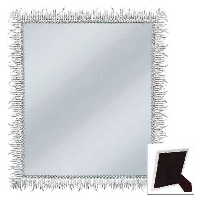 ΕΠΑΡΓΥΡΟΣ ΚΑΘΡΕΠΤΗΣ ΕΠΙΤΡΑΠΕΖΙΟΣ ΟΡΘΟΓΩΝΙΟΣ - ΓΚΡΑΣ 29x34cm 1/20ΚΙΒ – Ταιριάζει σε κάθε μοντέρνο ή επαγγελματικό χώρο | iroots.g