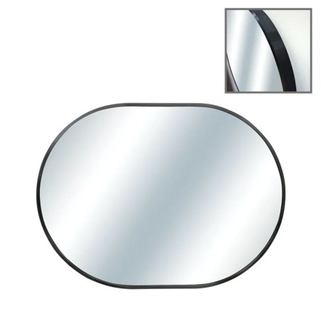 ΚΑΘΡΕΦΤΗΣ ΟΒΑΛ ΕΠΙΤΟΙΧΙΟΣ ΜΑΥΡΟ ΠΛΑΙΣΙΟ ΑΛΟΥΜΙΝΙΟΥ - 50x70x4cm 1/6ΚΙΒ – Ταιριάζει σε κάθε μοντέρνο ή επαγγελματικό χώρο | iroots