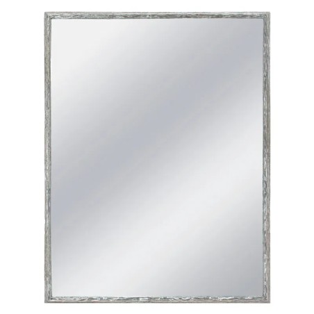 ΜΕΤΑΛΛΙΚΟΣ ΚΑΘΡΕΦΤΗΣ ΤΟΙΧΟΥ ΟΡΘΟΓΩΝΙΟΣ ΑΣΗΜΙ ΠΑΛΑΙΩΜΕΝΟ - 70x90x2.5cm 1/ΚΙΒ – Δημιουργεί αίσθηση πολυτέλειας χωρίς κόπο | iroots