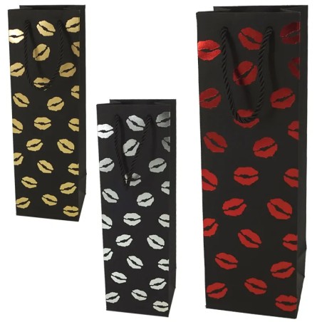 ΟΙΚΟΛΟΓΙΚΗ ΣΑΚΟΥΛΑ ΜΠΟΥΚΑΛΟΘΗΚΗ ΧΑΡΤΙΝΗ ΜΑΥΡΗ (3 ΜΕΤΑΛ. ΧΡΩΜΑΤΑ) MONH - 9.5x38x9cm 12/600ΚΙΒ – Αναβαθμίζει άμεσα τον χώρο σου | 