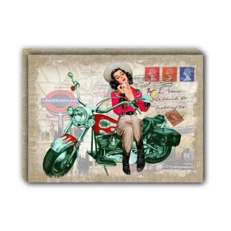 ΚΑΔΡΑΚΙ ΕΚΤΥΠΩΣΗ ΣΕ ΚΑΜΒΑ - ΚΟΠΕΛΑ ΣΕ ΜΟΤΟΣΙΚΛΕΤΑ 40.6x55.8x2.5cm – Αναβαθμίζει άμεσα τον χώρο σου | iroots.gr