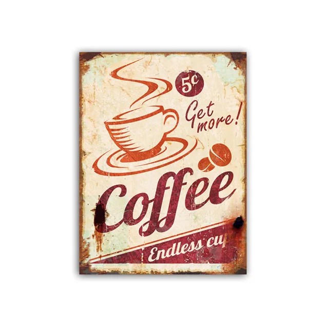 ΜΕΤΑΛΛΙΚΟ ΚΑΔΡΟ - ΚΑΦΕΣ 30x40cm – Δημιουργεί αίσθηση πολυτέλειας χωρίς κόπο | iroots.gr