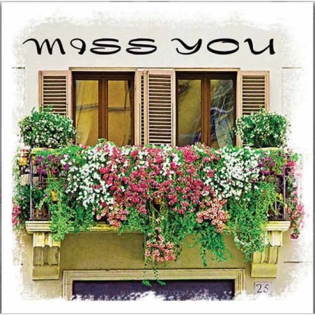 ΓΥΑΛΙΝΟ ΚΑΔΡΑΚΙ - MISS YOU 30x30cm 12/ΚΙΒ – Δημιουργεί αίσθηση πολυτέλειας χωρίς κόπο | iroots.gr