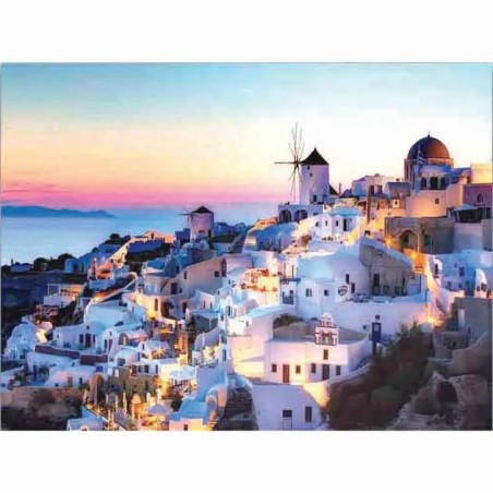 ΓΥΑΛΙΝΟ ΚΑΔΡΑΚΙ - ΣΑΝΤΟΡΙΝΗ 35x26cm 12/ΚΙΒ – Προσφέρει μοναδική αισθητική | iroots.gr