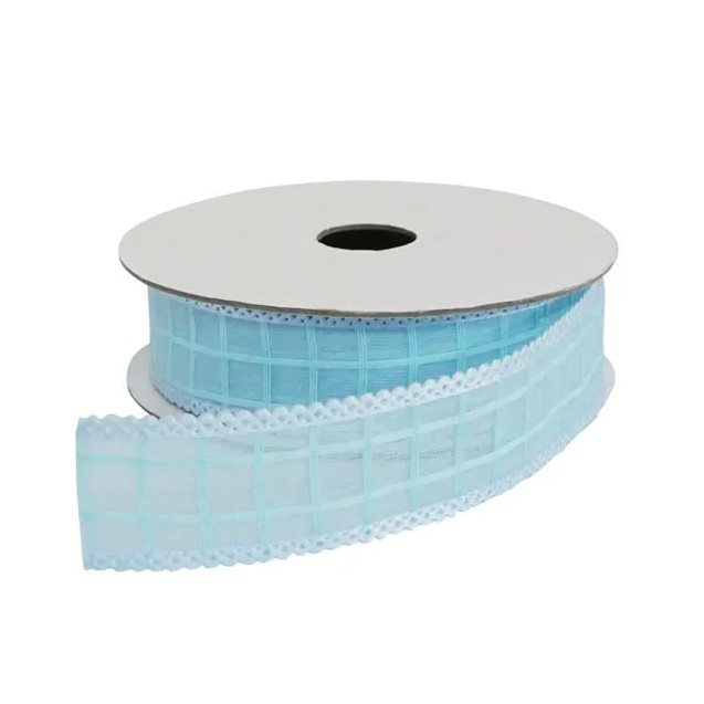 ΚΟΡΔΕΛΑ ΟΡΓΑΝΤΖΑ ΜΕ ΚΑΡΩ ΣΙΕΛ ΠΛ.2.5cm Μ.10yd – Δημιουργεί αίσθηση πολυτέλειας χωρίς κόπο | iroots.gr