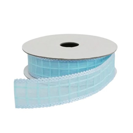 ΚΟΡΔΕΛΑ ΟΡΓΑΝΤΖΑ ΜΕ ΚΑΡΩ ΣΙΕΛ ΠΛ.2.5cm Μ.10yd – Δημιουργεί αίσθηση πολυτέλειας χωρίς κόπο | iroots.gr