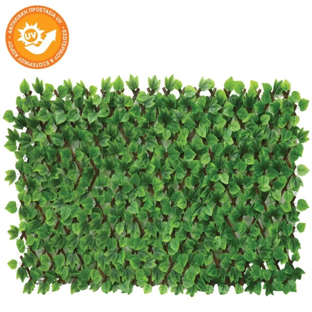 ΠΕΡΓΟΛΑ ΠΤΥΣΣΟΜΕΝΗ PVC ΜΕ ΦΥΛΛΩΣΙΑ ΚΙΣΣΟY - 100x200cm 4/ΚΙΒ – Δημιουργεί αίσθηση πολυτέλειας χωρίς κόπο | iroots.gr