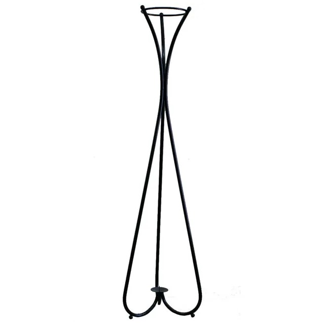 ΜΕΤΑΛΛΙΚΗ ΒΑΣΗ ΕΚΔΗΛΩΣΕΩΝ ΚΑΡΔΙΑ-ΣΤΕΦΑΝΙ ΜΑΥΡΗ - 160cm – Αναβαθμίζει άμεσα τον χώρο σου | iroots.gr