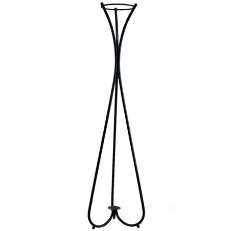 ΜΕΤΑΛΛΙΚΗ ΒΑΣΗ ΕΚΔΗΛΩΣΕΩΝ ΚΑΡΔΙΑ-ΣΤΕΦΑΝΙ ΜΑΥΡΗ - 160cm – Αναβαθμίζει άμεσα τον χώρο σου | iroots.gr