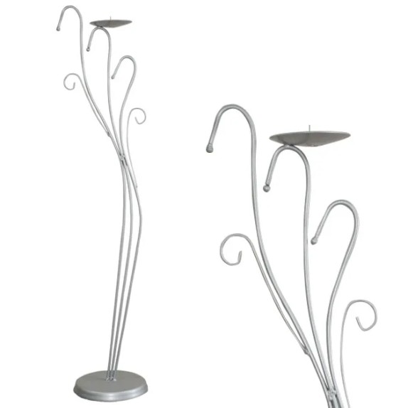 ΜΕΤΑΛΛΙΚΗ ΒΑΣΗ ΕΚΔΗΛΩΣΕΩΝ ΑΣΗΜΙ - Υ145cm – Αναβαθμίζει άμεσα τον χώρο σου | iroots.gr