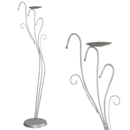 ΜΕΤΑΛΛΙΚΗ ΒΑΣΗ ΕΚΔΗΛΩΣΕΩΝ ΑΣΗΜΙ - Υ145cm – Αναβαθμίζει άμεσα τον χώρο σου | iroots.gr