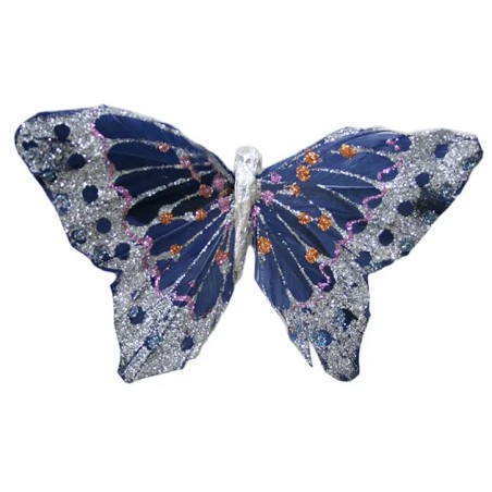 ΔΙΑΚΟΣΜΗΤΙΚΗ ΠΕΤΑΛΟΥΔΑ ΣΕΤ/6 ΜΠΛΕ - 18x11cm – Δίνει premium χαρακτήρα στο περιβάλλον | iroots.gr