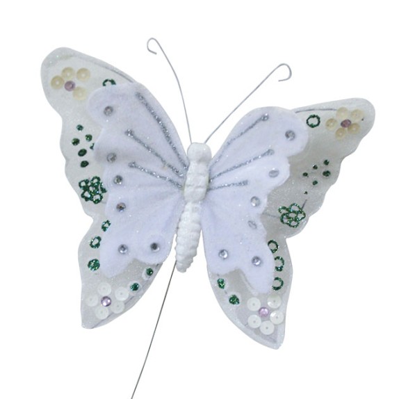 ΔΙΑΚΟΣΜΗΤΙΚΗ ΠΕΤΑΛΟΥΔΑ ΠΙΚ ΛΕΥΚΗ - Y18cm – Αναβαθμίζει άμεσα τον χώρο σου | iroots.gr