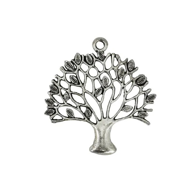 ΜΕΤΑΛΛΙΚΟ ΚΡΕΜΑΣΤΟ ΔΙΑΚΟΣΜΗΤΙΚΟ ΔΕΝΤΡΟ ΑΣΗΜΙ 5.5x6cm – Δίνει premium χαρακτήρα στο περιβάλλον | iroots.gr
