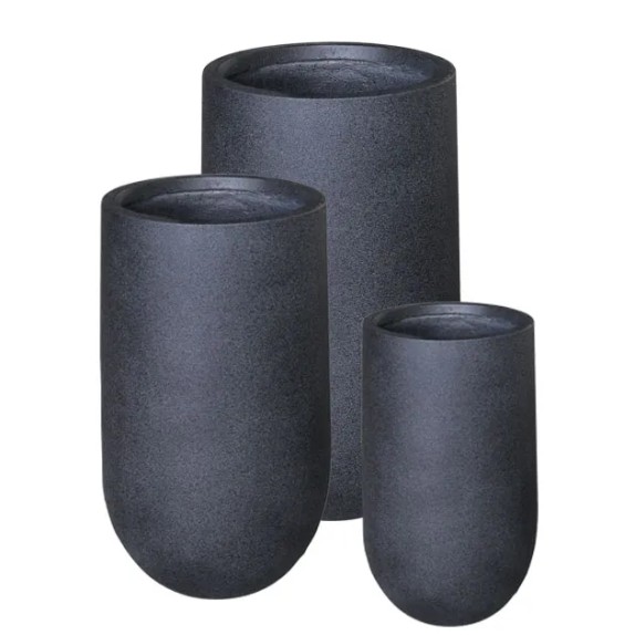 ΚΑΣΠΩ FIBER CLAY ΑΝΘΡΑΚΙ ΓΡΑΝΙΤΗ ΨΗΛΟ ΣΤΡΟΓΓΥΛΟ - 1/ΚΙΒ – Δίνει premium χαρακτήρα στο περιβάλλον | iroots.gr