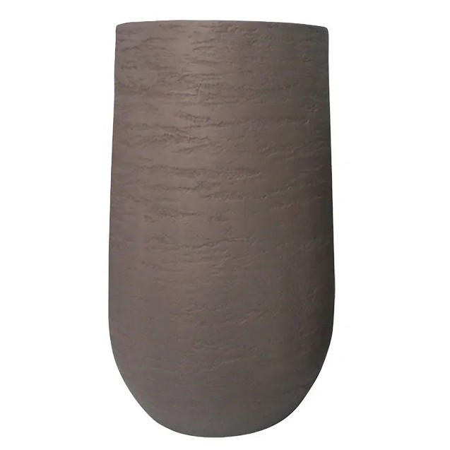 ΚΑΣΠΩ FIBER CLAY ΚΑΦΕ ΨΗΛΟ ΣΤΡΟΓΓΥΛΟ ΜΕΓΑΛΟ Φ55x95cm