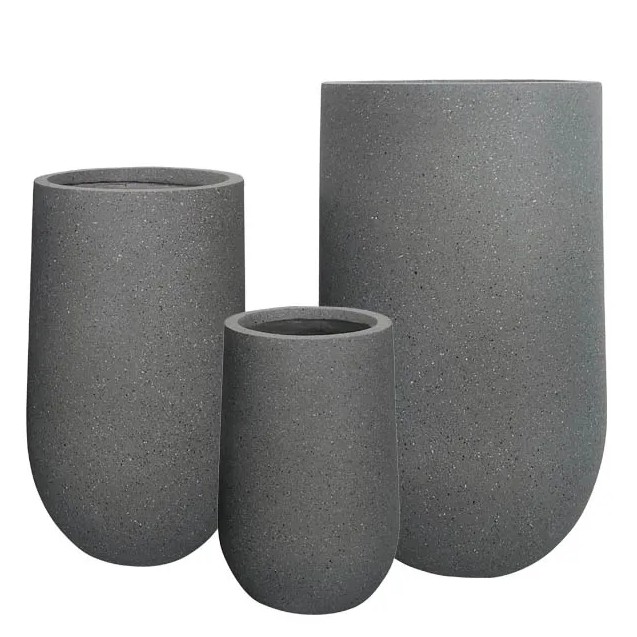 ΚΑΣΠΩ FIBER CLAY ΣΕΤ/3 ΓΚΡΙ ΓΡΑΝΙΤΗ ΨΗΛΟ ΣΤΡΟΓΓΥΛΟ - 12/ΠΑΛΕΤΑ – Δημιουργεί αίσθηση πολυτέλειας χωρίς κόπο | iroots.gr