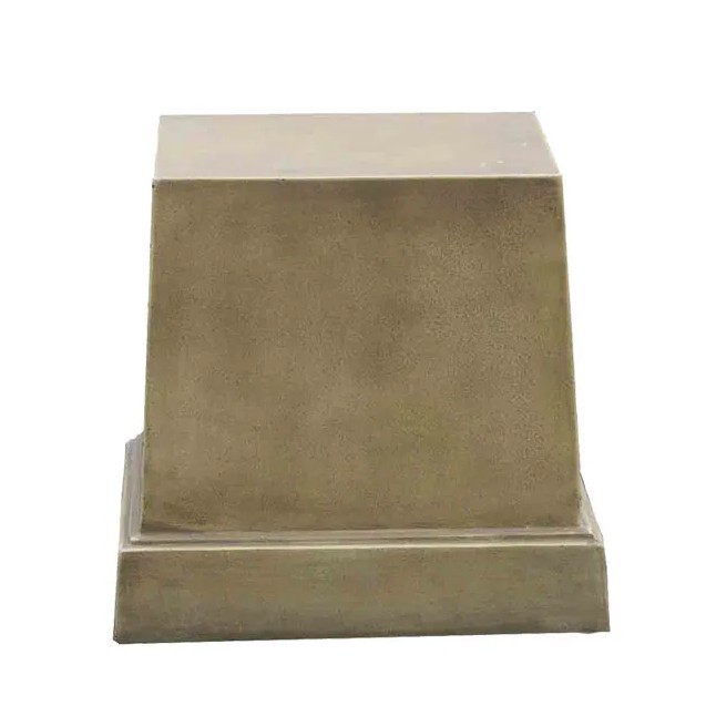 ΒΑΣΗ FIBER CLAY ΜΠΕΖ ΠΑΛΑΙΩΜΕΝΟ ΤΕΤΡΑΓΩΝΟ ΜΕΓΑΛΟ - 38x38x36cm