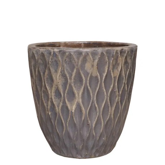 ΠΙΘΑΡΙ-ΚΑΣΠΩ ΧΡΥΣΟ ΑΝΤΙΚΕ ΣΤΡΟΓΓΥΛΟ ΜΕΣΑΙΟ Φ39x39cm 6/ΠΑΛΕΤΑ – Προσφέρει μοναδική αισθητική | iroots.gr