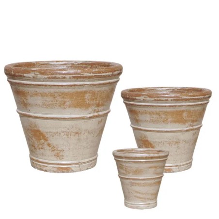 ΠΙΘΑΡΙA-ΚΑΣΠΩ ΕΚΡΟΥ ΠΑΛΑΙΩΜΕΝΟ ΣΕΤ/3 ΣΤΡΟΓΓΥΛΟ L:55x48, M:42x37, S:32x32cm 6/ΠΑΛΕΤA – Ταιριάζει σε κάθε μοντέρνο ή επαγγελματικό