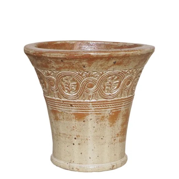 ΠΙΘΑΡΙ-ΚΑΣΠΩ ΕΚΡΟΥ ΠΑΛΑΙΩΜΕΝΟ ΣΤΡΟΓΓΥΛΟ ΜΠΟΡΝΤΟΥΡΑ ΜΕΣΑΙΟ Φ47x43cm 6/ΠΑΛΕΤA – Αναβαθμίζει άμεσα τον χώρο σου | iroots.gr