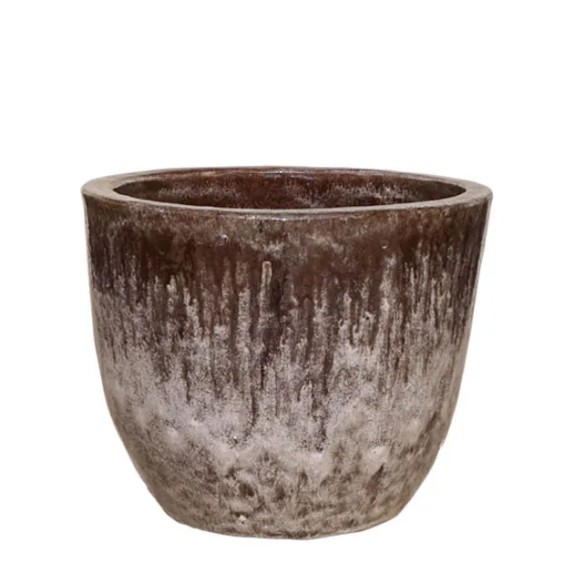 ΠΙΘΑΡΙ-ΚΑΣΠΩ ΚΑΦΕ ΑΝΤΙΚΕ ΓΥΑΛΙΣΤΕΡΟ ΜΕΓΑΛΟ ΣΤΡΟΓΓΥΛΟ Φ37x33cm 6/ΠΑΛΕΤΑ – Ταιριάζει σε κάθε μοντέρνο ή επαγγελματικό χώρο | iroot