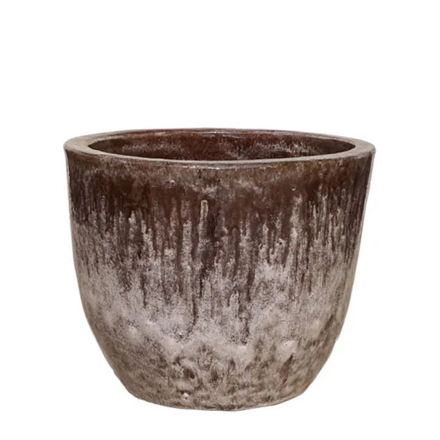 ΠΙΘΑΡΙ-ΚΑΣΠΩ ΚΑΦΕ ΑΝΤΙΚΕ ΓΥΑΛΙΣΤΕΡΟ ΜΕΓΑΛΟ ΣΤΡΟΓΓΥΛΟ Φ37x33cm 6/ΠΑΛΕΤΑ – Ταιριάζει σε κάθε μοντέρνο ή επαγγελματικό χώρο | iroot