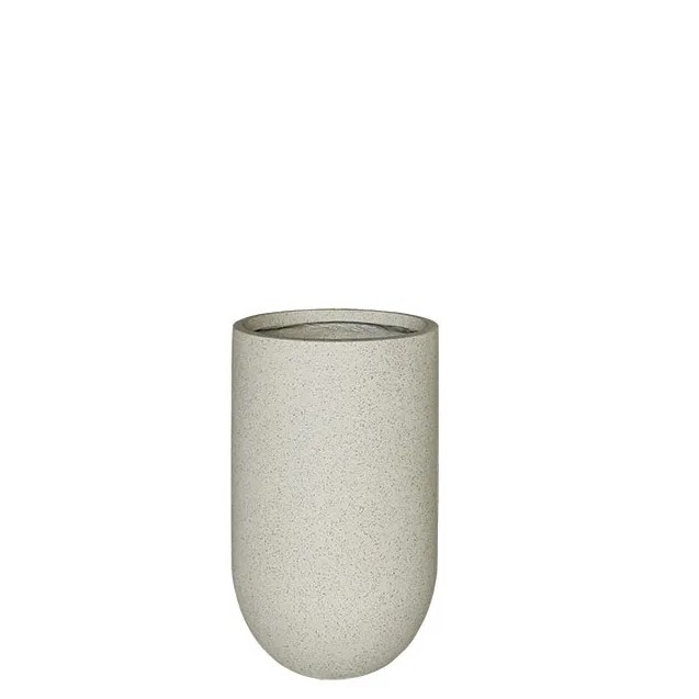 ΚΑΣΠΩ FIBER CLAY ΜΠΕΖ-ΓΡΑΝΙΤΗ ΨΗΛΟ ΣΤΡΟΓΓΥΛΟ ΜΙΚΡΟ Φ26x45cm