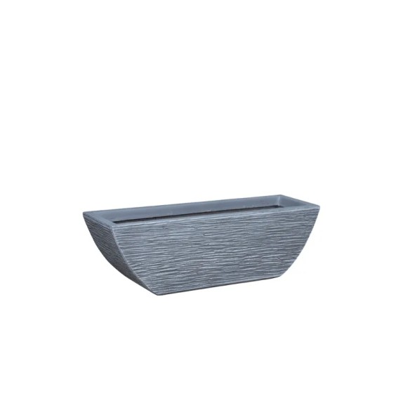 ΚΑΣΠΩ FIBERCLAY ΜΙΚΡΟ ΓΚΡΙ ΑΝΟΙΧΤΟ ΖΑΡΝΤΙΝΙΕΡΑ-ΓΡΑΜΜΩΣΕΙΣ - 60x18x18cm – Δημιουργεί αίσθηση πολυτέλειας χωρίς κόπο | iroots.gr