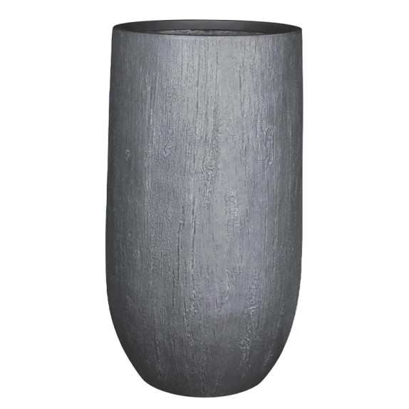 ΚΑΣΠΩ FIBERCLAY ΑΝΘΡΑΚΙ ΚΟΡΜΟΣ-ΒΑΡΕΛΙ ΜΕΓΑΛΟ - Φ53x95cm – Δημιουργεί αίσθηση πολυτέλειας χωρίς κόπο | iroots.gr