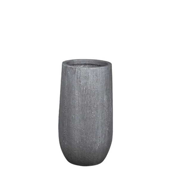 ΚΑΣΠΩ FIBERCLAY ΑΝΘΡΑΚΙ ΜΙΚΡΟ ΚΟΡΜΟΣ-ΒΑΡΕΛΙ - Φ33x60cm – Δημιουργεί αίσθηση πολυτέλειας χωρίς κόπο | iroots.gr