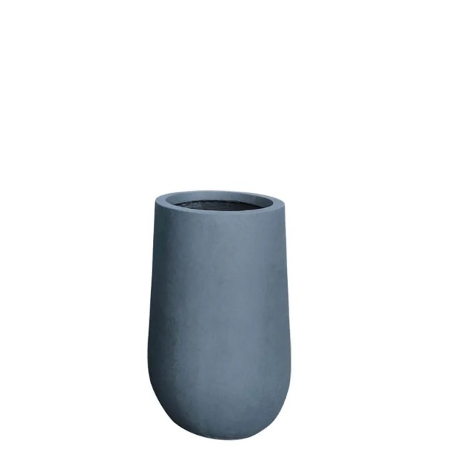 ΚΑΣΠΩ FIBER CLAY ΑΝΟΙΧΤΟ ΓΚΡΙ ΜΑΡΜΑΡΟ-ΒΑΡΕΛΙ ΜΙΚΡΟ - Φ26x45cm – Αναβαθμίζει άμεσα τον χώρο σου | iroots.gr