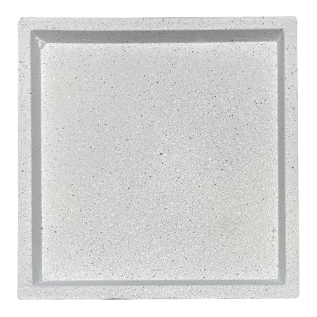 ΠΙΑΤΟ FIBER CLAY ΛΕΥΚΟ ΓΡΑΝΙΤΗ ΤΕΤΡΑΓΩΝΟ ΓΙΑ ΚΑΣΠΩ - 40.5x40.5x4cm 5/ΚΙΒ – Δημιουργεί αίσθηση πολυτέλειας χωρίς κόπο | iroots.gr