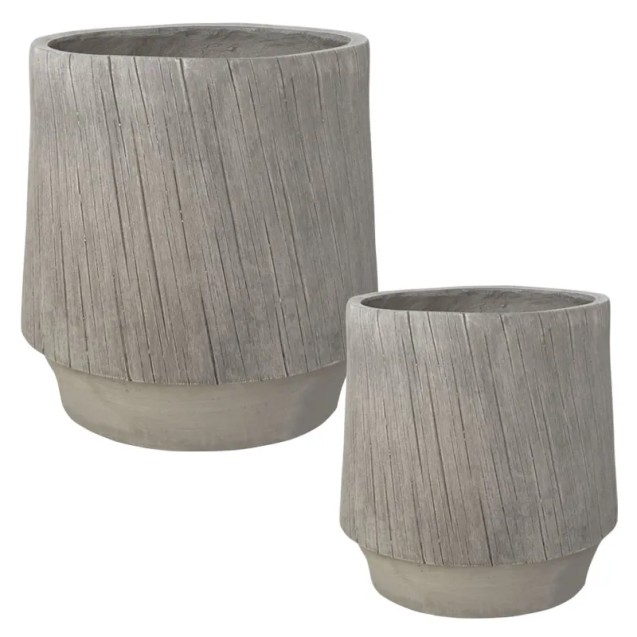 FIBERCLAY ΚΑΣΠΩ ΣΕΤ/3 ΜΠΕΖ ΞΥΛΟ - S:Φ32.5x32.5,M:Φ32.5x32.5, L:Φ45x45cm 1/ΚΙΒ – Ταιριάζει σε κάθε μοντέρνο ή επαγγελματικό χώρο 