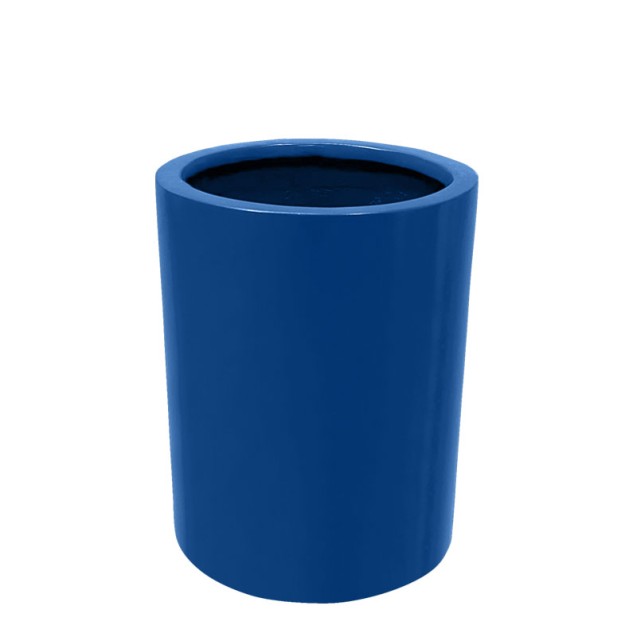 ΚΑΣΠΩ FIBERGLASS ΚΥΛΙΝΔΡΟΣ ΜΠΛΕ - Φ30x40cm – Δημιουργεί αίσθηση πολυτέλειας χωρίς κόπο | iroots.gr