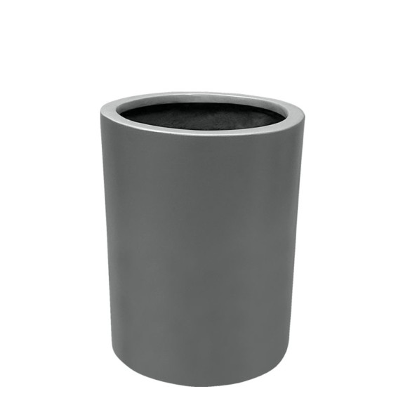 ΚΑΣΠΩ FIBERGLASS ΚΥΛΙΝΔΡΟΣ ΑΛΟΥΜΙΝΙΟΥ ΛΕΥΚΟ - Φ30x40cm – Ταιριάζει σε κάθε μοντέρνο ή επαγγελματικό χώρο | iroots.gr