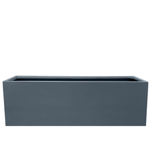 ΚΑΣΠΩ FIBERGLASS ΖΑΡΝΤΙΝΙΕΡΑ ΜΠΛΕ/ΓΚΡΙ ΜΑΤ - 150x40x50cm – Δίνει premium χαρακτήρα στο περιβάλλον | iroots.gr