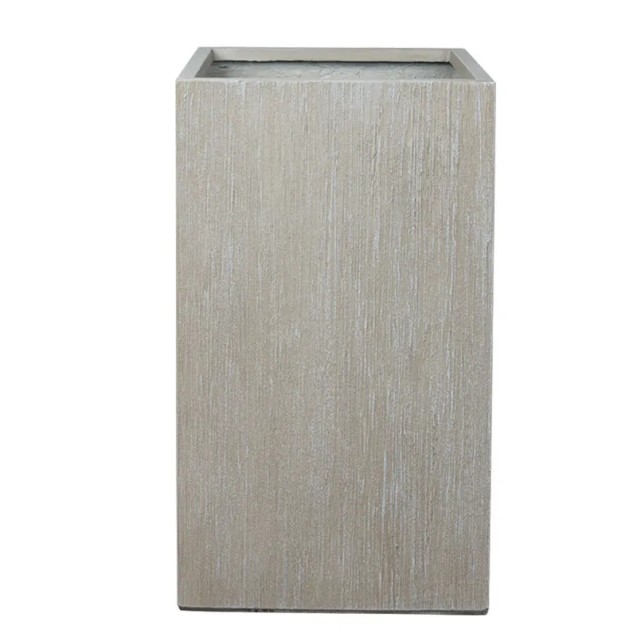 ΚΑΣΠΩ FIBERCLAY LARGE ΜΠΕΖ ΤΕΤΡΑΓΩΝΟ ΨΗΛΟ - 41x41x78 – Δημιουργεί αίσθηση πολυτέλειας χωρίς κόπο | iroots.gr