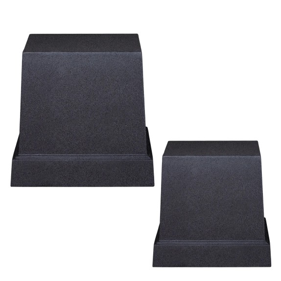 ΒΑΣΕΙΣ FIBERCLAY ΣΕΤ/2 ΜΑΥΡΟ ΓΡΑΝΙΤΗ ΤΕΤΡΑΓΩΝΟ ΓΙΑ ΚΑΣΠΩ - S:31x31x29, M:38x38x36cm 18/ΠΑΛ – Αναβαθμίζει άμεσα τον χώρο σου | ir