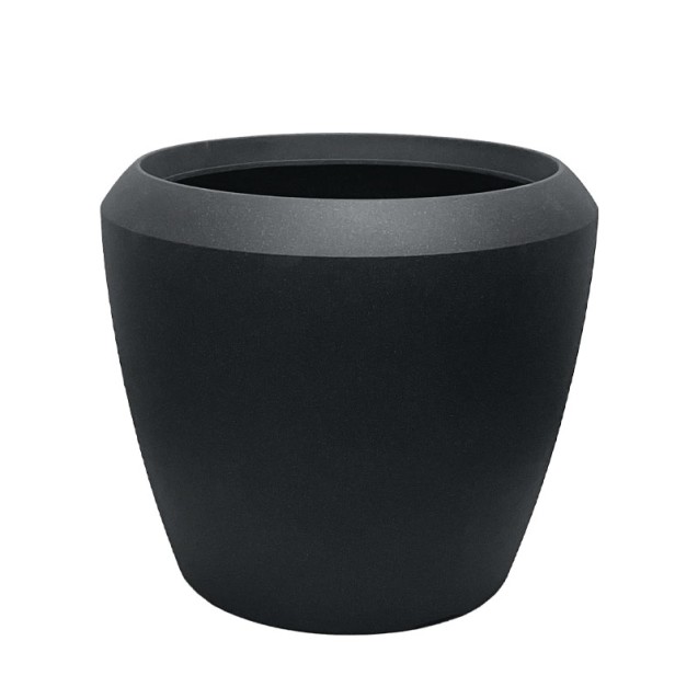 POLYRESIN ΚΑΣΠΩ ΜΑΥΡΟ ΑΝΘΡΑΚΙ ΠΟΜΠΕ ΜΕΓΑΛΟ - Φ55.6x48.4cm – Ταιριάζει σε κάθε μοντέρνο ή επαγγελματικό χώρο | iroots.gr