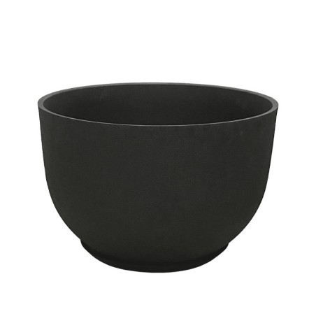 STONE POLYRESIN ΚΑΣΠΩ ΜΕ ΠΙΑΤΟ ΜΑΥΡΟ ΑΝΘΡΑΚΙ ΓΑΒΑΘΑ ΜΕΓΑΛΟ - Φ55x36.5cm – Αναβαθμίζει άμεσα τον χώρο σου | iroots.gr