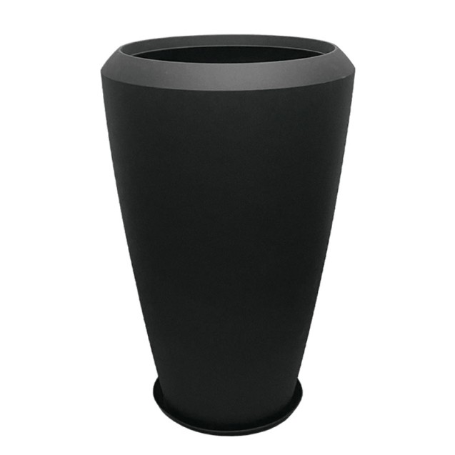 POLYRESIN ΚΑΣΠΩ ΜΕ ΠΙΑΤΟ ΜΑΥΡΟ ΑΝΘΡΑΚΙ ΜΑΚΡΥ ΠΟΜΠΕ ΜΕΓΑΛΟ - Φ55x86.3cm – Ταιριάζει σε κάθε μοντέρνο ή επαγγελματικό χώρο | iroot