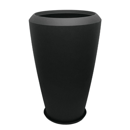 POLYRESIN ΚΑΣΠΩ ΜΕ ΠΙΑΤΟ ΜΑΥΡΟ ΑΝΘΡΑΚΙ ΜΑΚΡΥ ΠΟΜΠΕ ΜΕΓΑΛΟ - Φ55x86.3cm – Ταιριάζει σε κάθε μοντέρνο ή επαγγελματικό χώρο | iroot