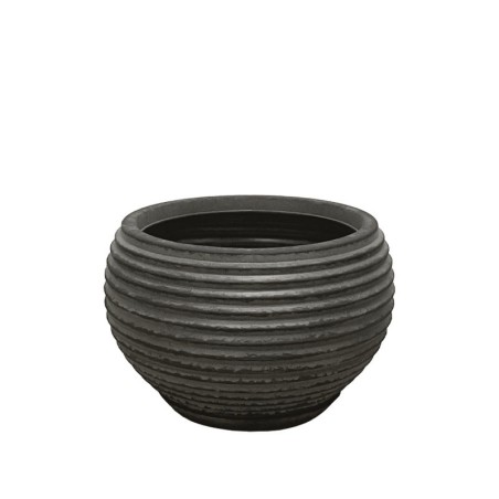 POLYRESIN ΚΑΣΠΩ ΜΕ ΠΙΑΤΟ ΜΑΥΡΟ ΠΑΛΑΙΩΜΕΝΟ ΓΑΒΑΘΑ ΜΙΚΡΟ - Φ40.5x26cm – Αναβαθμίζει άμεσα τον χώρο σου | iroots.gr